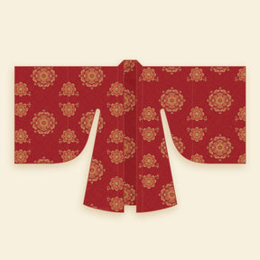 women's plus size hanfu tang dynasty big sleeve shirt - Jianxi Hanfu