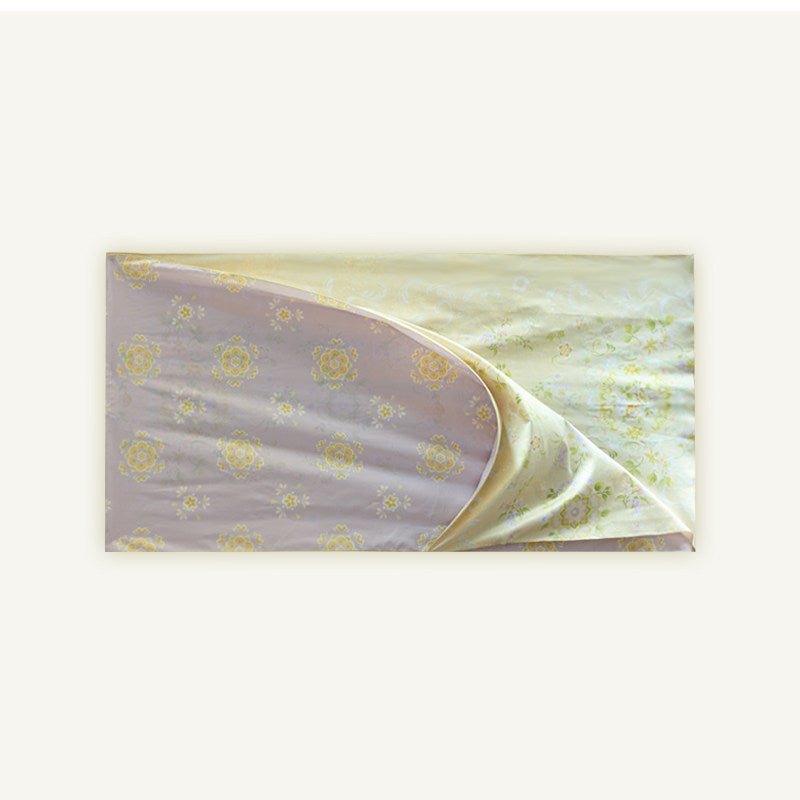 tang dynasty women's autumn plus size hanfu purple yellow pibo scarf - Jianxi Hanfu