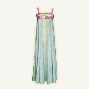 women's plus size hanfu blue qixiong ruqun dress - Jianxi Hanfu