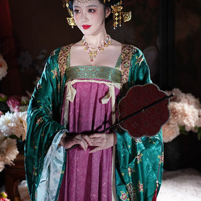 tang dynasty women's plus size hanfu - Jianxi Hanfu