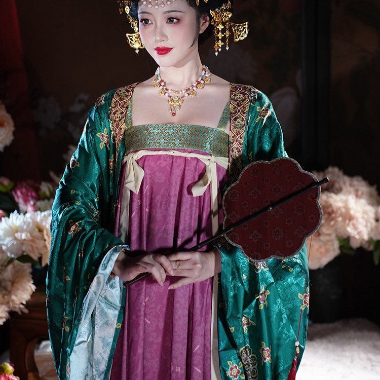 tang dynasty women's plus size hanfu - Jianxi Hanfu