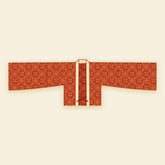 women's plus size hanfu clothes red duijin shirt - Jianxi Hanfu