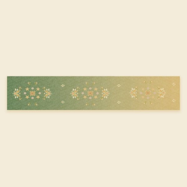 women's summer plus size hanfu  green yellow pibo scarf - Jianxi Hanfu