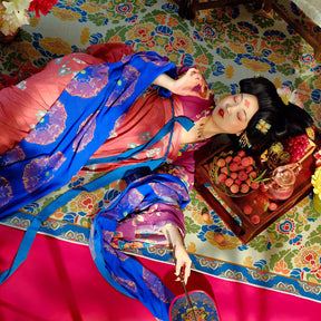 tang dynasty women's plus size hanfu guifei dress - Jianxi Hanfu