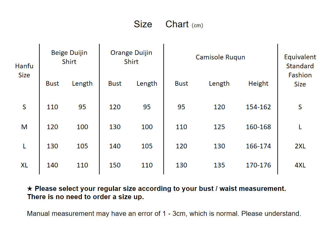 chinese tang dynasty women's plus size hanfu autumn green camisole ruqun dress - Jianxi Hanfu