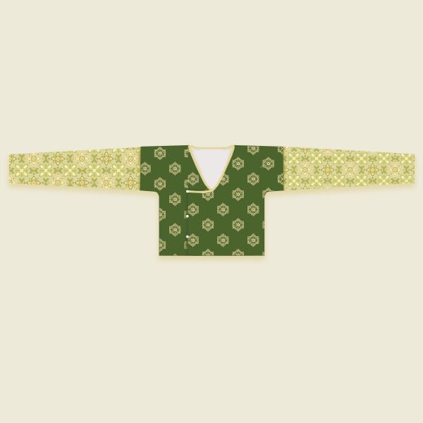 tang dynasty women's plus size hanfu clothes green ru shirt - Jianxi Hanfu