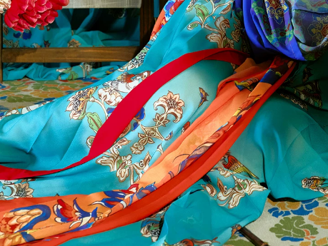 tang dynasty women's Plus Size hanfu green shirt - Jianxi Hanfu