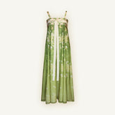 women's plus size hanfu clothes green qixiong ruqun dress - Jianxi Hanfu