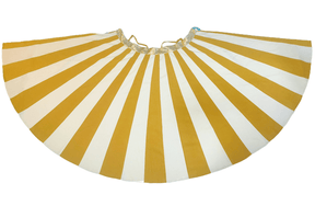 tang dynasty women's plus size spring clothes yellow qixiong ruqun dress- Jianxi Hanfu