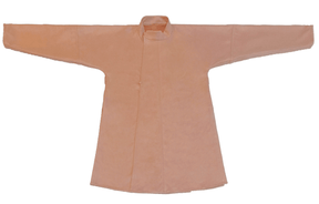 tang dynasty women's plus size spring clothes pink round collar shirt- Jianxi Hanfu