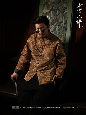 chinese style unisex tang suit jacket male hanfu - Jianxi hanfu