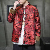 Tang Suit Jacket Boss Style - Jianxi Hanfu