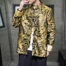 Tang Suit Jacket Boss Style - Jianxi Hanfu