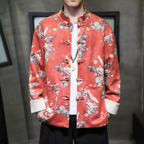 Tang Suit Jacket Crane - Jianxi Hanfu