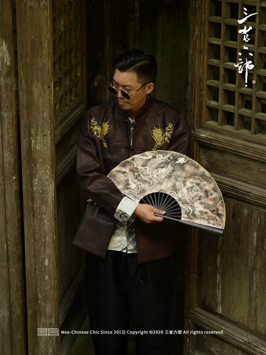 new chinese style modern hanfu tang suit jacket - Jianxi Hanfu