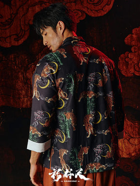 Tang Suit Jacket Tiger - Jianxi Hanfu