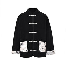 black tang suit new chinese style men's jacket bamboo - Jianxi Hanfu