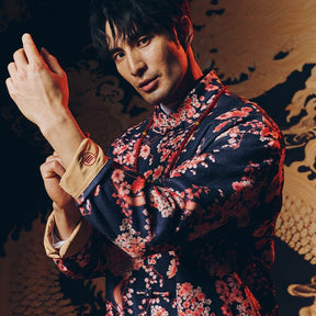 chinese kung fu master pink tang suit jacket - Jianxi Hanfu