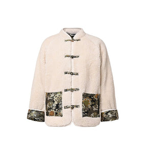 Chinese-style white tang suit male hanfu - Jianxi Hanfu