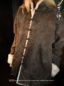 Tang Suit Winter Clothes Snake - Jianxi Hanfu