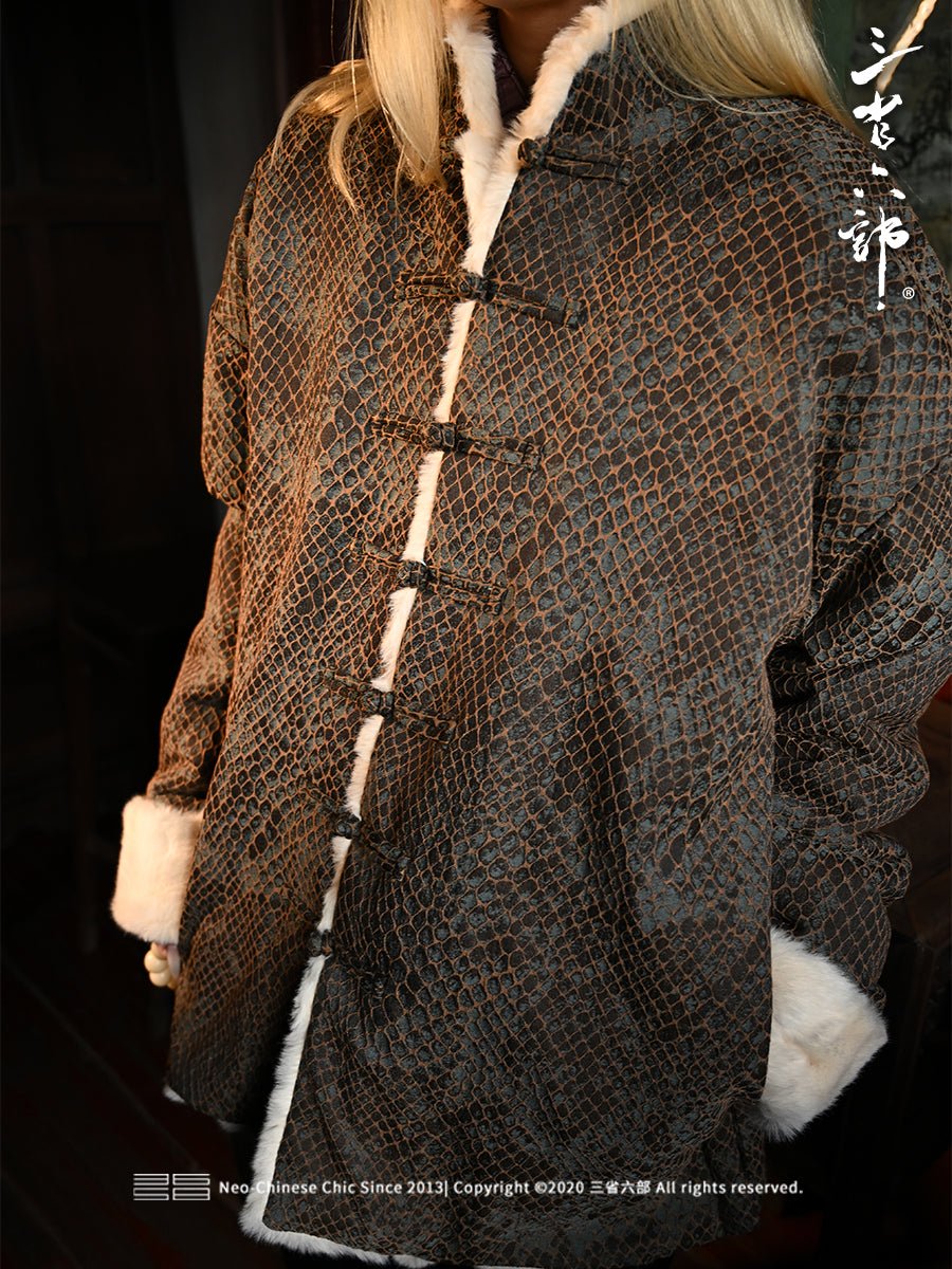 Tang Suit Winter Clothes Snake - Jianxi Hanfu