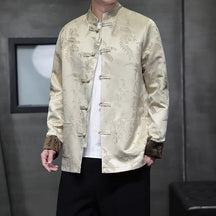 Tangzhuang Jacket With Hidden Patterns - Jianxi Hanfu
