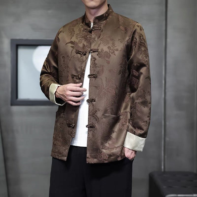 Tangzhuang Jacket With Hidden Patterns - Jianxi Hanfu