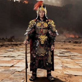 chinese tang dynasty general armor scale- Jianxi Hanfu