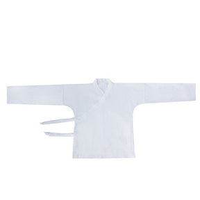 chinese ming dynasty hanfu white cross collar shirt - Jianxi Hanfu