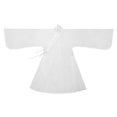 chinese style white hanfu inner wear robe - Jianxi Hanfu