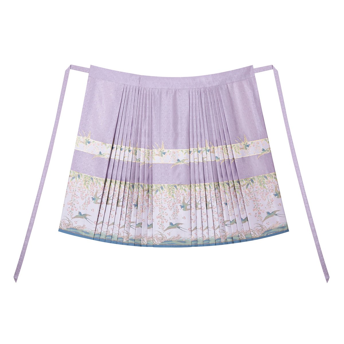 purple hanfu dress mamian skirt-Jianxi Hanfu