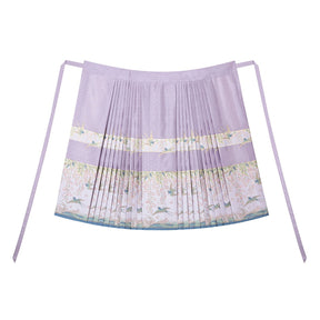 purple hanfu dress mamian skirt-Jianxi Hanfu