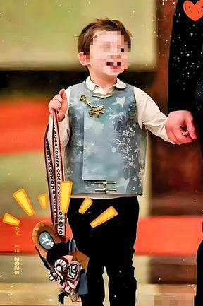 Elon Musk youngest son Great Hall of the People - Jianxi Hanfu