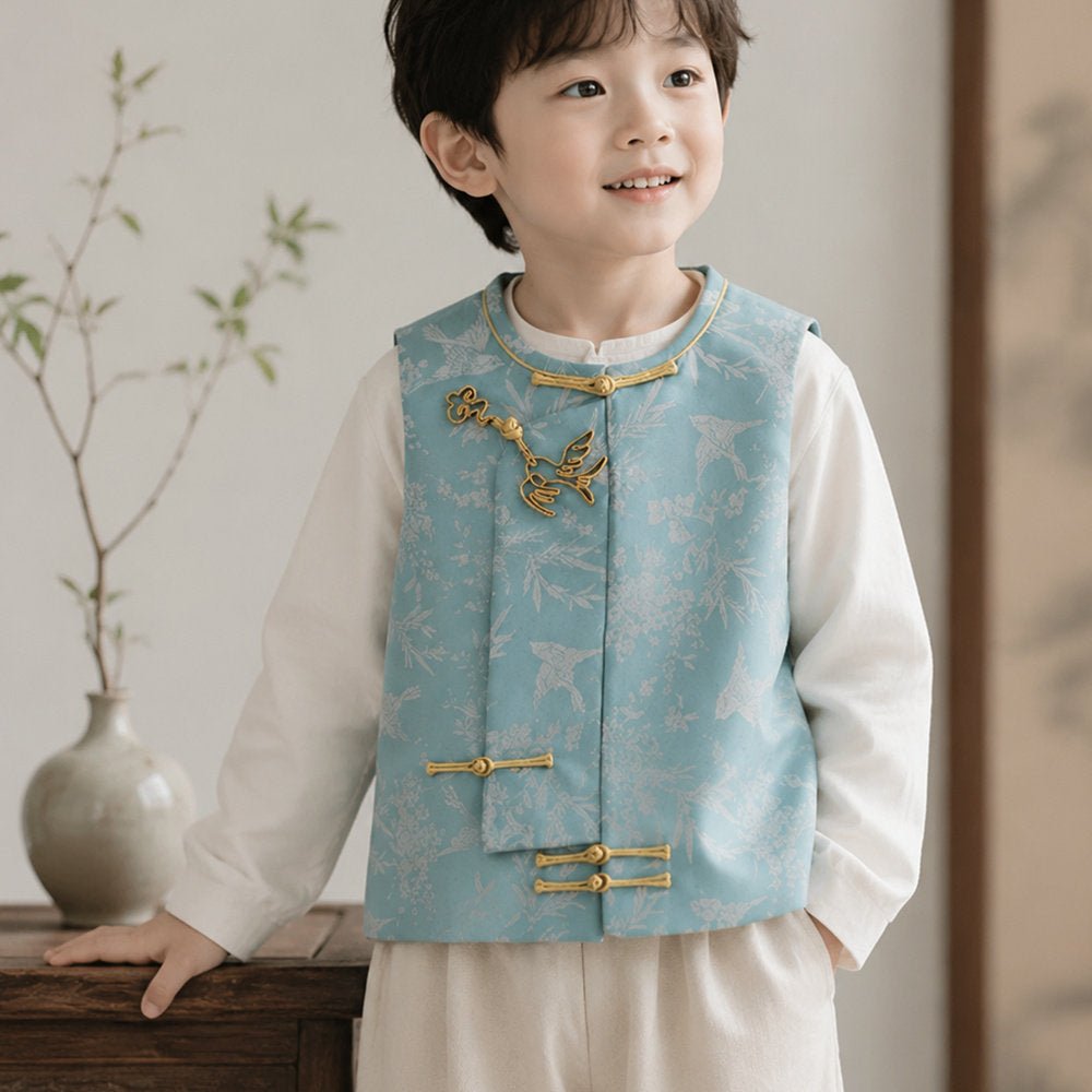 new chinese style baby blue majia - Jianxi Hanfu