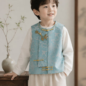 new chinese style baby blue majia - Jianxi Hanfu