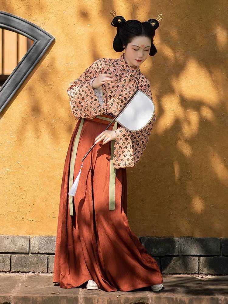 Wei Jin Dynasty Hanfu Jiao Hua - Jianxi Hanfu