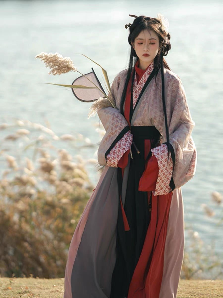 girls dress Wei and Jin Dynasty Clothing Poqun-Jianxi Hanfu