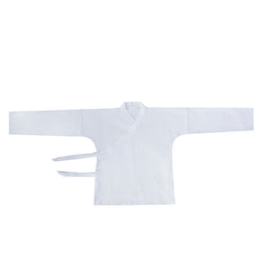 chinese ming dynasty hanfu white cross collar shirt - Jianxi Hanfu