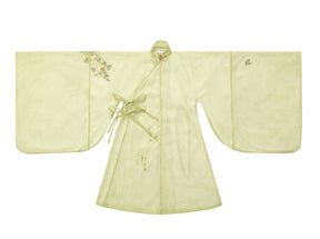 green hanfu dress changshan girls clothes-Jianxi Hanfu