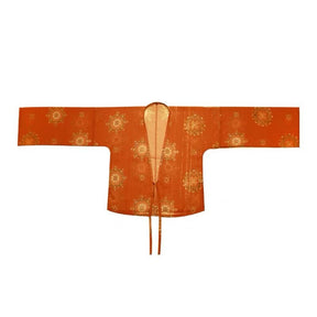 red qixiong ruqun summer girls dress-Jianxi Hanfu
