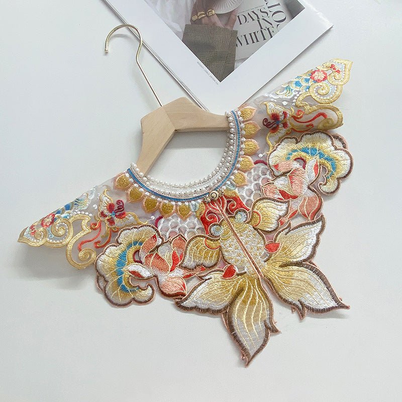 chinese style yellow fish yunjian  - Jianxi Hanfu