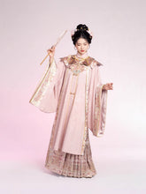 women's hanfu mamainqun yunjian pink cloud collar - Jianxi Hanfu