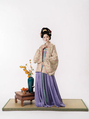 Xi Yue Tang Dynasty Silk Hanfu Ruqun (Presale) - Jianxi Hanfu