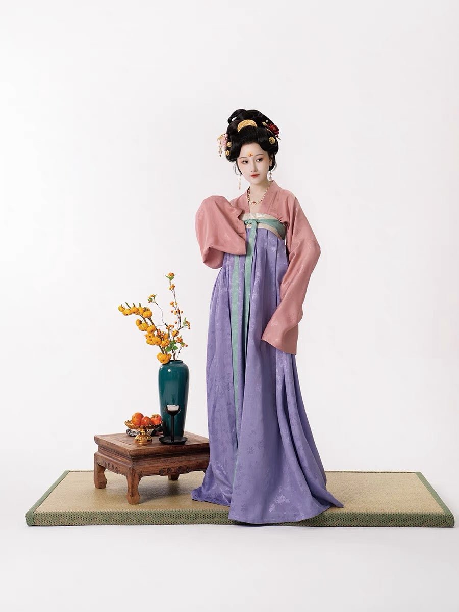 Xi Yue Tang Dynasty Silk Hanfu Ruqun (Presale) - Jianxi Hanfu