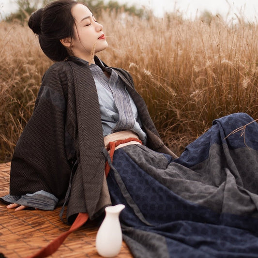 northern wei dynasty women's hanfu ru shirt - Jianxi Hanfu