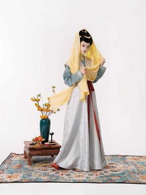 pibo tang dynasty qiyao ruqun -Jianxi Hanfu