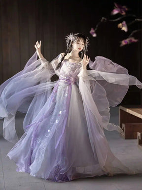 Wei and Jin Dynasty Clothing girls' Poqun-Jianxi Hanfu