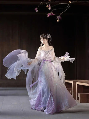 Wei and Jin Dynasty Clothing girls' Poqun-Jianxi Hanfu