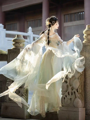 Wei and Jin Dynasty Clothing girls' Poqun-Jianxi Hanfu