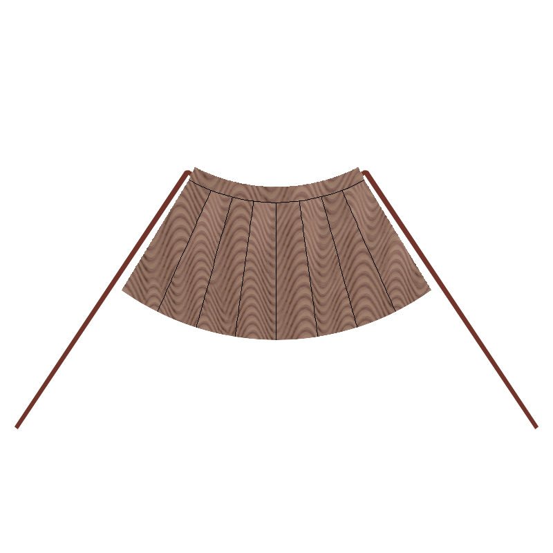 purple skirt northern wei dynasty clothing women's hanfu - Jianxi Hanfu